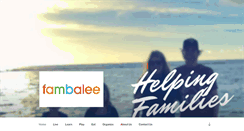 Desktop Screenshot of fambalee.com