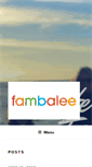 Mobile Screenshot of fambalee.com